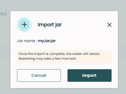 Import JAR