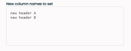 Parameterized CSV source task configuration for new data names