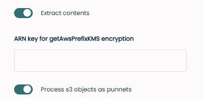 Bucket S3 : 1 document, 2 contents